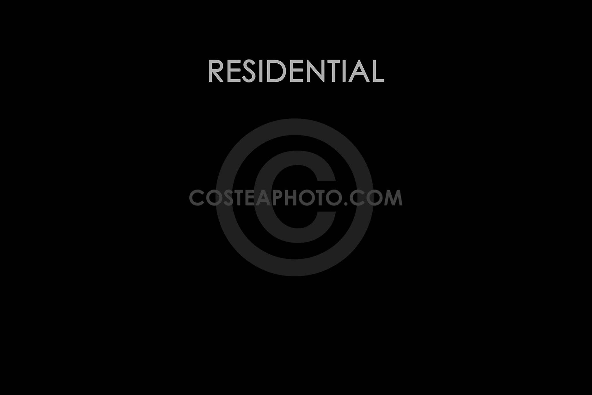 (002) TITLE PAGE - RESIDENTIAL