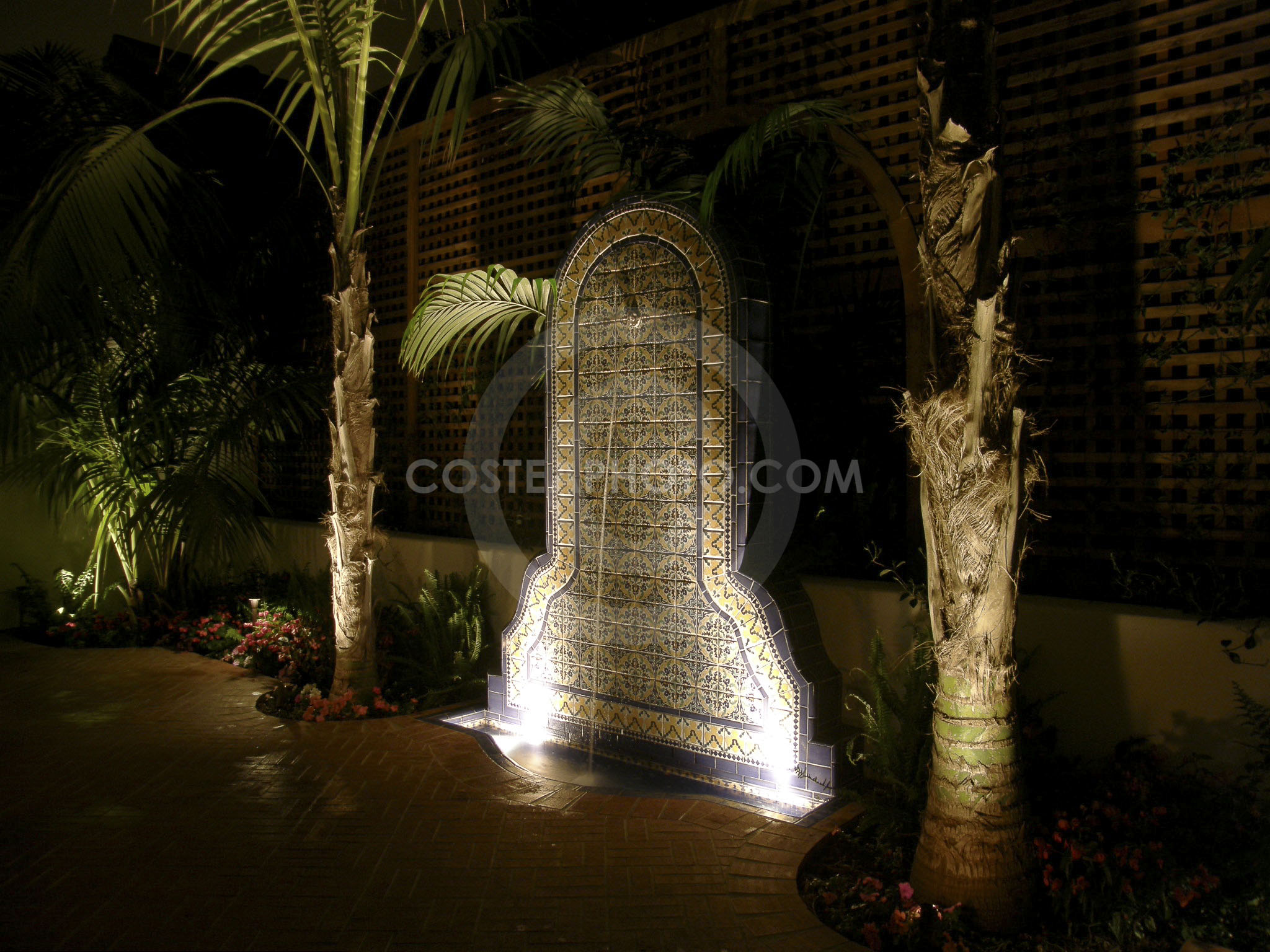 (008) Fountain@night_1