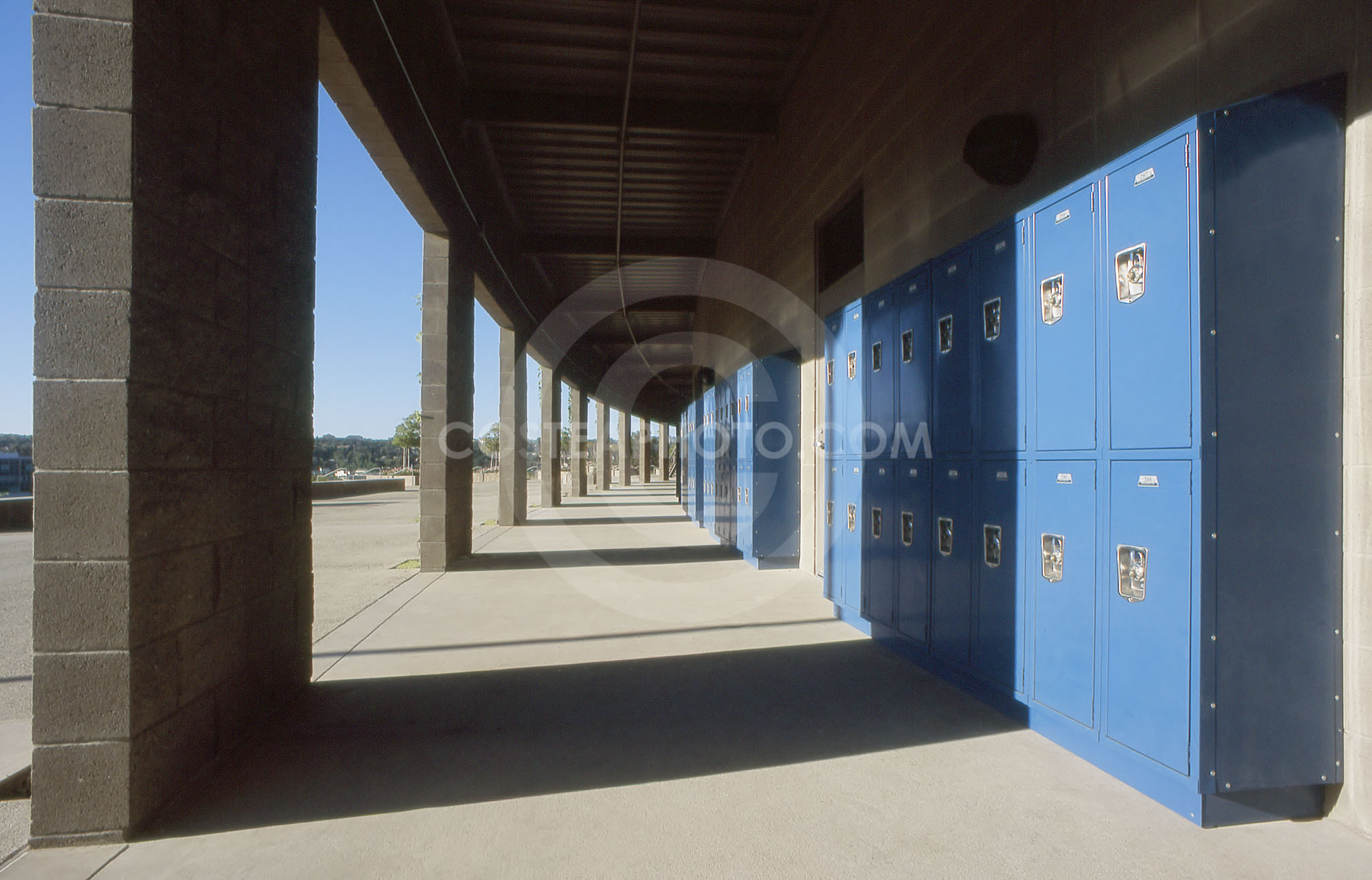Outdoors lockers