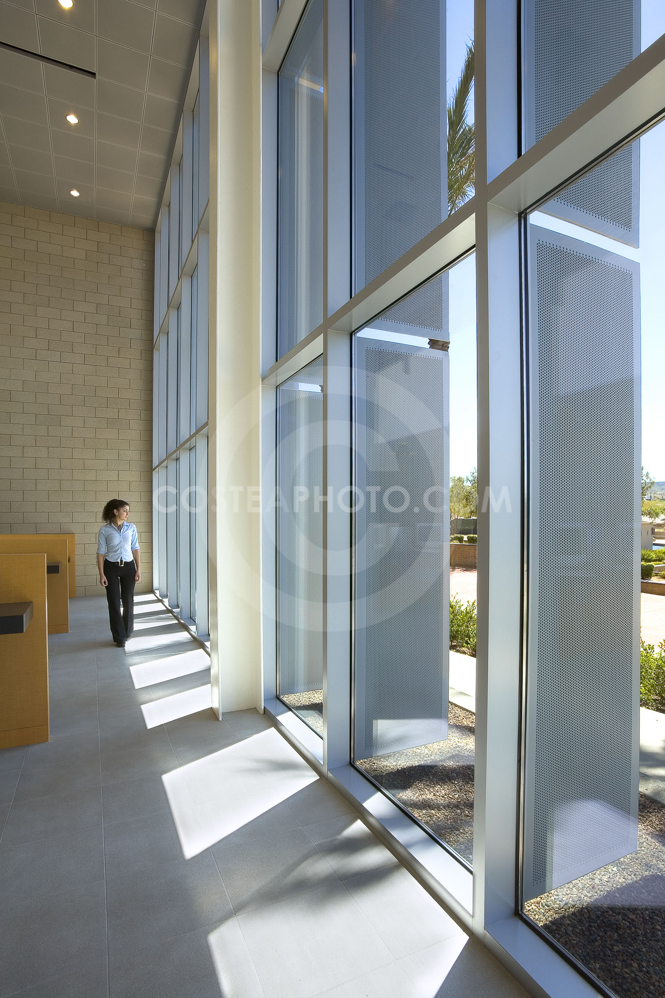 Lobby shades