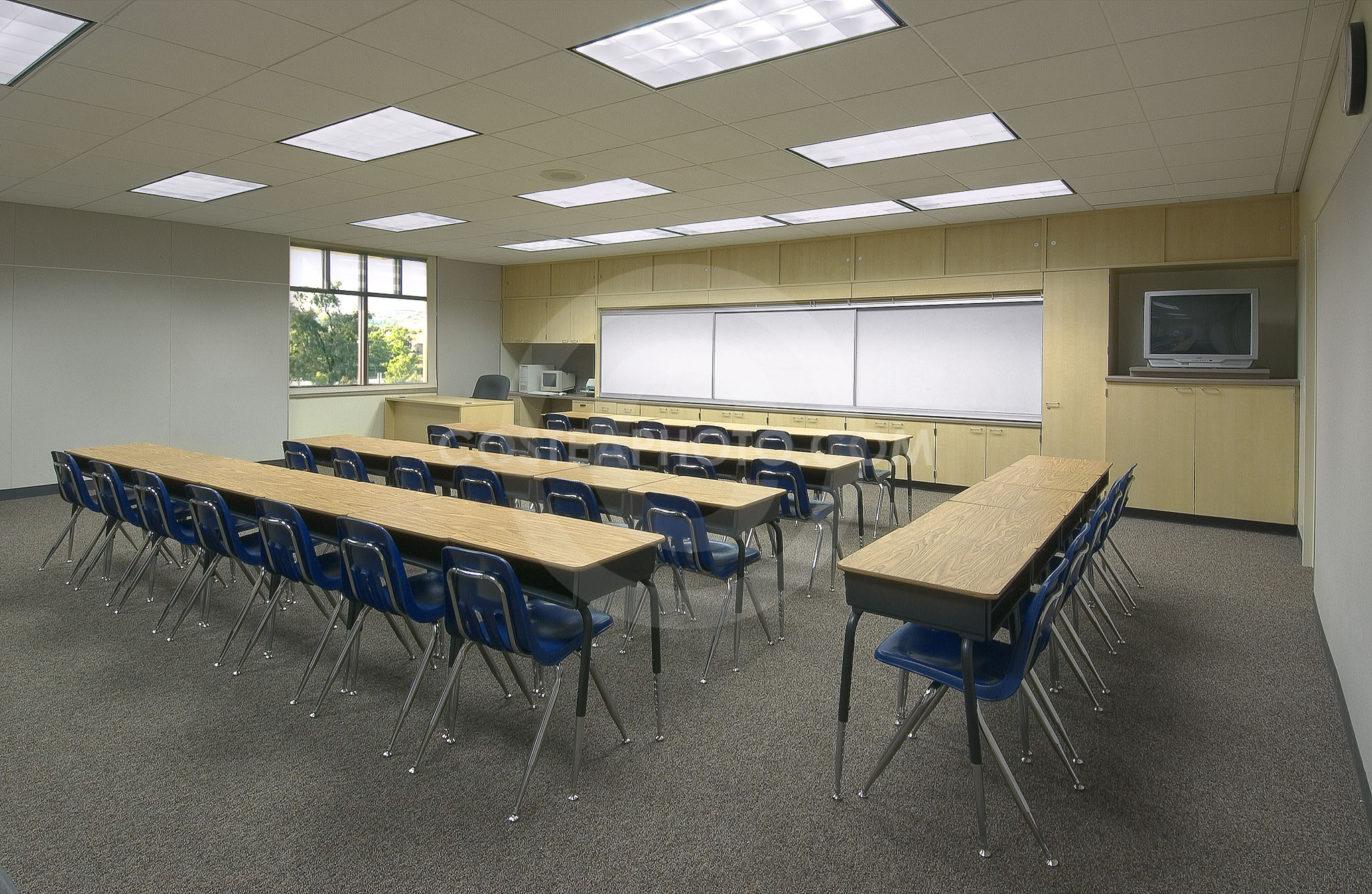 Fifth Grade Classroom (Blinds Open)