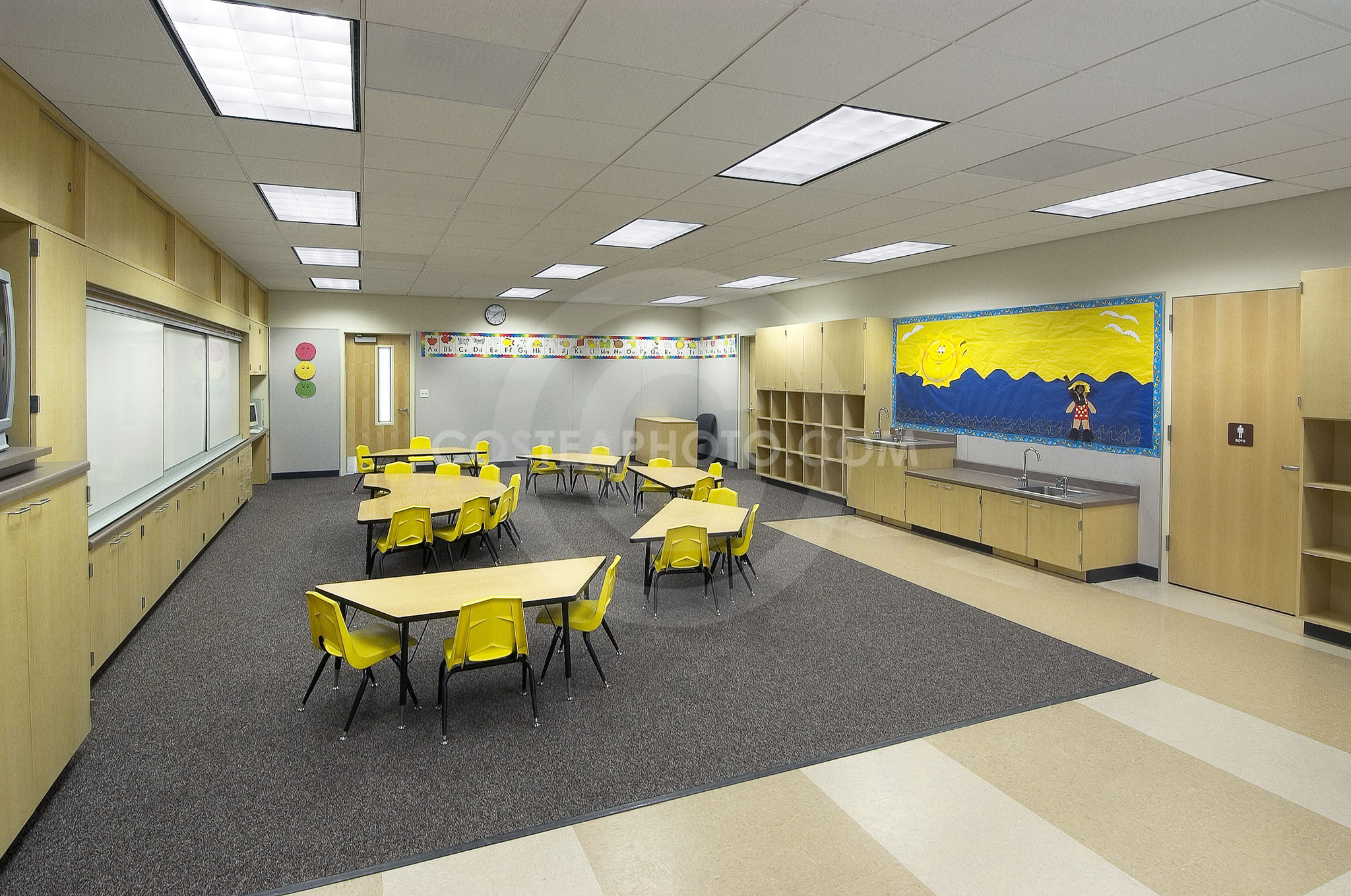 Kindergarten Classroom (No Props)