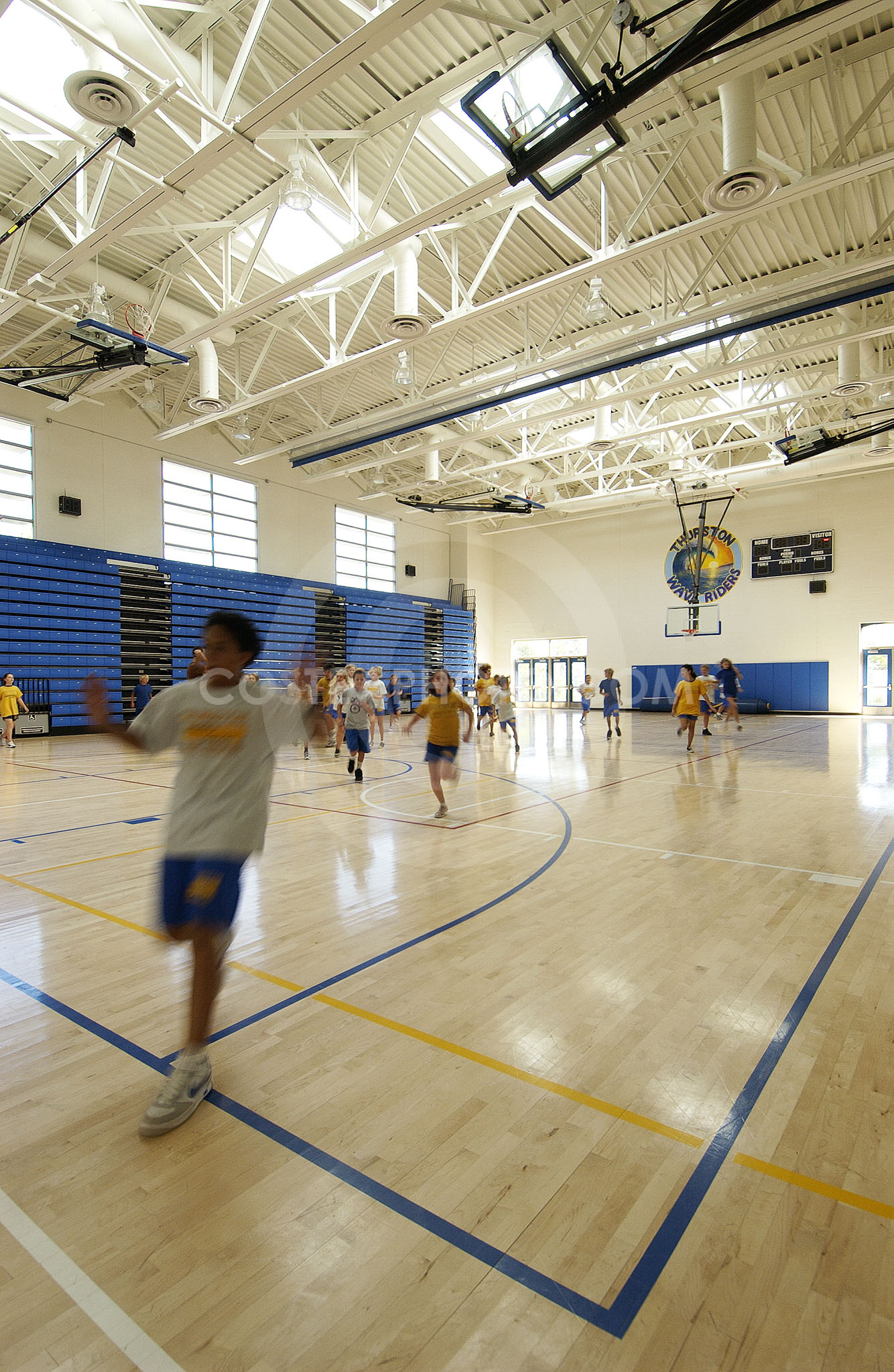 Kids  in Gym